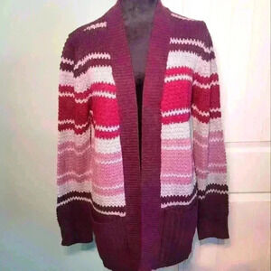 Jason Maxwell Knitted Cardigan size large.